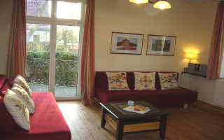 Ferienwohnung Berlin Villa-Seepark Wohnzimmer